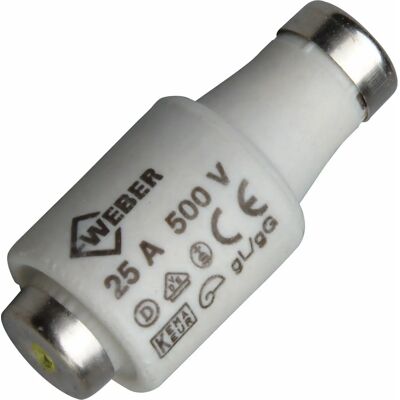Fusible de Sécurité Kopp 325500089 - Cylindrique Haute Tension 25 A - Publicité Fusible de Sécurité Kopp 325500089 - Cylindrique Haute Tension 25 A - Publicité
