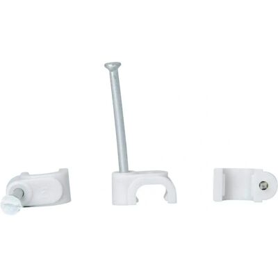 Kopp 346304082 Grampo de cabo - Diâmetro 5-10mm - Cinza - 50 peças Kopp 346304082 Grampo de cabo - Diâmetro 5-10mm - Cinza - 50 peças