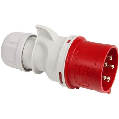 Kopp 176000008 - Conector CEE 5 pinos 32A 400V IP44 Kopp 176000008 - Conector CEE 5 pinos 32A 400V IP44