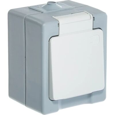 Kopp 100648007 Typ F Steckdose - 2-polig - IP44 - Innenbereich Kopp 100648007 Typ F Steckdose - 2-polig - IP44 - Innenbereich