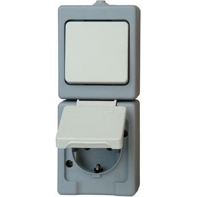 Kopp 130148003 Steckdose Grau - Elektrischer Anschluss/Switch Kopp 130148003 Steckdose Grau - Elektrischer Anschluss/Switch
