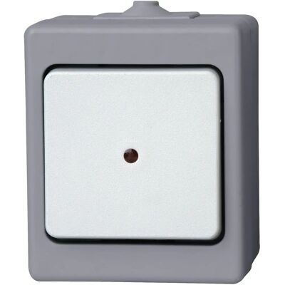 Kopp 564648005 Grey Light Switch - Damp Area Control Kopp 564648005 Grey Light Switch - Damp Area Control