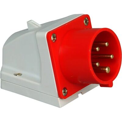 Kopp 171900000 - Wandstecker - IP52, 5-polig, 32A, 400V Kopp 171900000 - Wandstecker - IP52, 5-polig, 32A, 400V