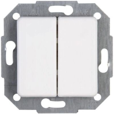 Kopp 613313083 Lichtschalter - Doppelwechselschalter, arktisweiß - Lichtschalter Kopp 613313083 Lichtschalter - Doppelwechselschalter, arktisweiß - Lichtschalter