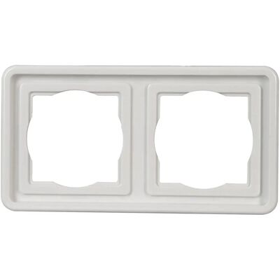 Kopp 302402074 White Double Switch - Switch Kopp 302402074 White Double Switch - Switch