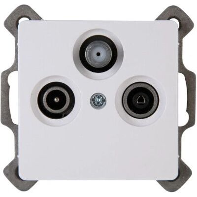 Kopp Modell 921402082 - Steckdose für TV, Radio, SAT Kopp Modell 921402082 - Steckdose für TV, Radio, SAT