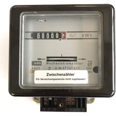 Kopp Kwh Måler - En-faset Energimåler - 250V - 10/40A Kopp Kwh Måler - En-faset Energimåler - 250V - 10/40A