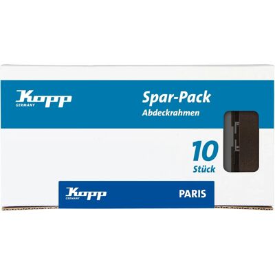 Kopp Paris Cadre de Couverture - IP20 Protection - Publicité Kopp Paris Cadre de Couverture - IP20 Protection - Publicité