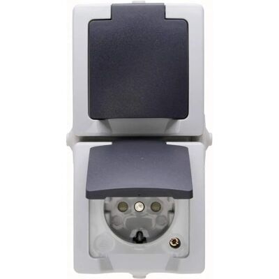 Kopp Nautic 2fach Steckdose IP44 - Feuchtraum geeignet Kopp Nautic 2fach Steckdose IP44 - Feuchtraum geeignet