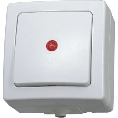Kopp Model 566602003 Waterproof Illuminated Switch - Switch Type Kopp Model 566602003 Waterproof Illuminated Switch - Switch Type