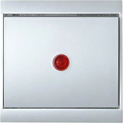 Kopp MALTA Control Switch - Illuminated, Push & Toggle, Silver Kopp MALTA Control Switch - Illuminated, Push & Toggle, Silver