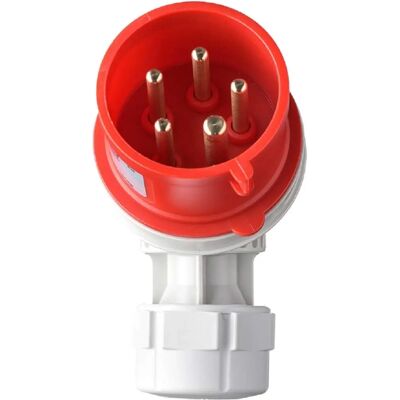 Kopp 108000001 Czerwony Wtyczka Elektryczna - 5 pinów, 16A, 400V - Wtyczka Kopp 108000001 Czerwony Wtyczka Elektryczna - 5 pinów, 16A, 400V - Wtyczka