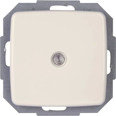 Kopp 586371082 - Biały przełącznik z neonową lampą - Przycisk Kopp 586371082 - Biały przełącznik z neonową lampą - Przycisk