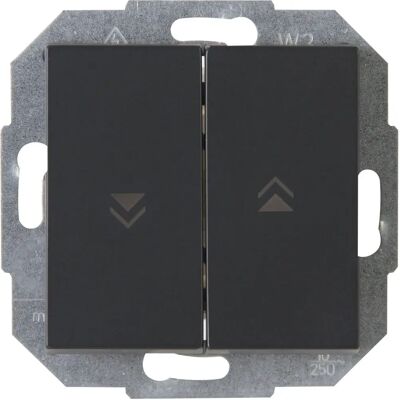 Kopp Jalousie-Schalter - Anthrazit - 20J Garantie - IP20 - 10A 250V Kopp Jalousie-Schalter - Anthrazit - 20J Garantie - IP20 - 10A 250V
