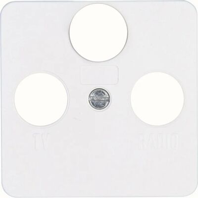 Kopp - 351913181 - Blanc arctique - Wall plate - Publicité Kopp - 351913181 - Blanc arctique - Wall plate - Publicité