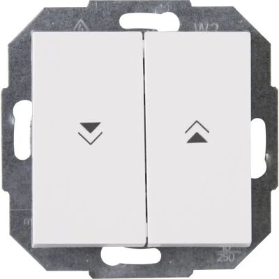Heinrich Kopp GmbH Athenis Interruptor de Persianas - IP20 - Branco - Design Moderno Heinrich Kopp GmbH Athenis Interruptor de Persianas - IP20 - Branco - Design Moderno