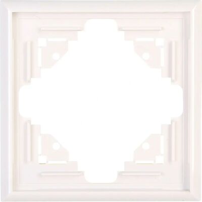 Kopp - Malta 309101064 - Creme/Weiß - Steckdose 1 - Wandplatte Kopp - Malta 309101064 - Creme/Weiß - Steckdose 1 - Wandplatte
