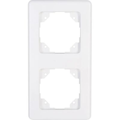 Kopp Branco Ártico Moldura Dupla - Moldura elétrica Kopp Branco Ártico Moldura Dupla - Moldura elétrica