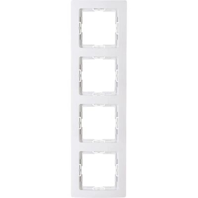 4-voudige schakelkast - Parijs arktiswit - Switch Frame 4-voudige schakelkast - Parijs arktiswit - Switch Frame
