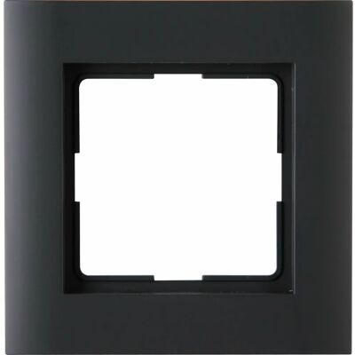 Heinrich Kopp Modell 402115061 Anthrazit Wandplate - Schalterabdeckung Heinrich Kopp Modell 402115061 Anthrazit Wandplate - Schalterabdeckung
