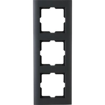 Kopp Anthracite Muurplaat - Drievoudige Cover Kopp Anthracite Muurplaat - Drievoudige Cover