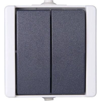 Kopp Model 540556009 Gray Series Waterproof Switch - Switch Kopp Model 540556009 Gray Series Waterproof Switch - Switch