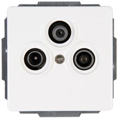 Kopp 924829088 Enchufe de Satélite Blanco - Toma de antena Kopp 924829088 Enchufe de Satélite Blanco - Toma de antena