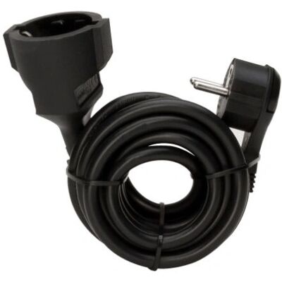 Kopp Cable de Extensión - 3m, Interior, Negro Kopp Cable de Extensión - 3m, Interior, Negro