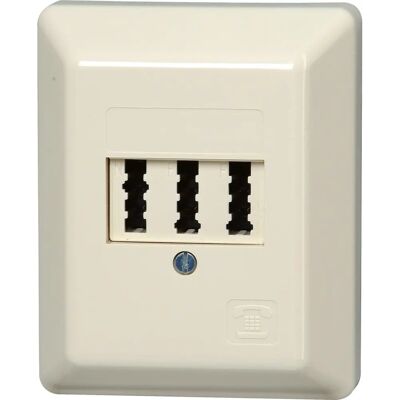 Heinrich Kopp 33369396 Socket Outlet - RJ-11 White Heinrich Kopp 33369396 Socket Outlet - RJ-11 White