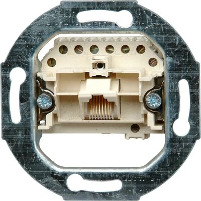 Heinrich Kopp 33369400 Steckdose RJ45, Aluminium, IP20 Heinrich Kopp 33369400 Steckdose RJ45, Aluminium, IP20