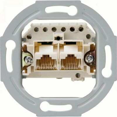 Heinrich Kopp 33369401 RJ-11 + RJ-45 Steckdose - Daten & Telefon Heinrich Kopp 33369401 RJ-11 + RJ-45 Steckdose - Daten & Telefon