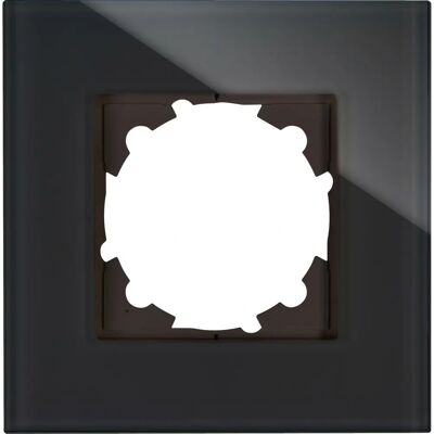 Heinrich Kopp 405305001 Wandplate - Glasabdeckrahmen für Schalter Heinrich Kopp 405305001 Wandplate - Glasabdeckrahmen für Schalter