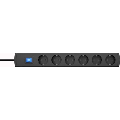 Multipresa Kopp 6 prese 1,4 m - Antracite Multipresa Kopp 6 prese 1,4 m - Antracite