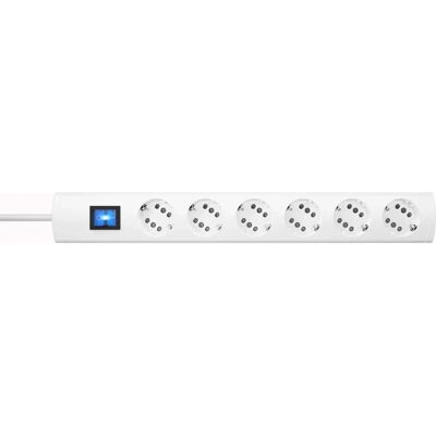 Kopp Steckerleiste - 12 Steckdosen, 3m Kabel, Kindersicherung - Indoor Verlängerung Kopp Steckerleiste - 12 Steckdosen, 3m Kabel, Kindersicherung - Indoor Verlängerung