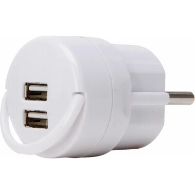 Heinrich Kopp - 473103017 - USB 2 ports - Blanc - Chargeur Heinrich Kopp - 473103017 - USB 2 ports - Blanc - Chargeur