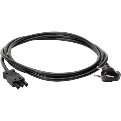 Kopp 226402048 Czarny kabel zasilający - Kabel zasilający Kopp 226402048 Czarny kabel zasilający - Kabel zasilający