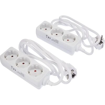 Kopp 128613852 - Conjunto de 2 extensões - Power Strip Kopp 128613852 - Conjunto de 2 extensões - Power Strip