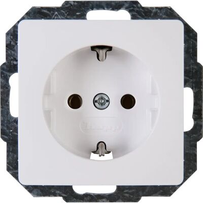 Kopp Paris beschermcontactstopcontact - Arktiswit - IP20 - 250V - 16A Kopp Paris beschermcontactstopcontact - Arktiswit - IP20 - 250V - 16A