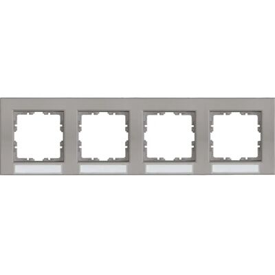 Kopp - 402847405 - Acciaio - Piastra a parete - Switch cover Kopp - 402847405 - Acciaio - Piastra a parete - Switch cover