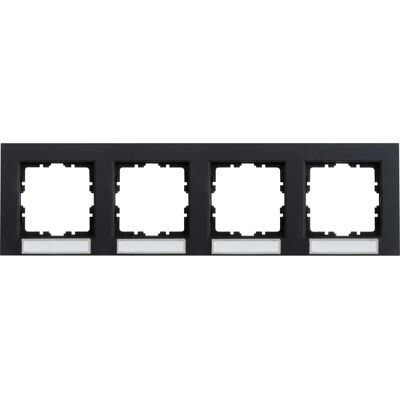 Heinrich Kopp - 402815402 - Anthracite - Wall plate Heinrich Kopp - 402815402 - Anthracite - Wall plate