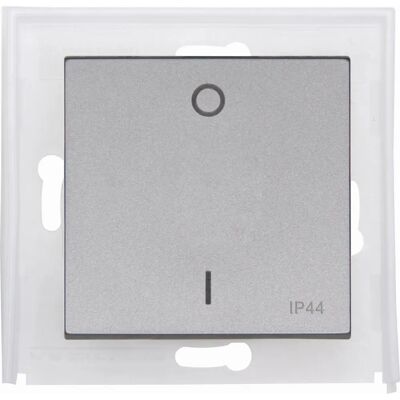 Kopp - 493747004 - Stahlfinish - 2P - elektrischer Schalter Kopp - 493747004 - Stahlfinish - 2P - elektrischer Schalter