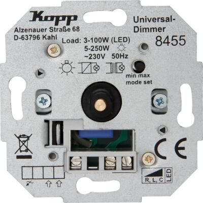 Kopp Universal Dimmer RLC-LED - Dimmer Kopp Universal Dimmer RLC-LED - Dimmer
