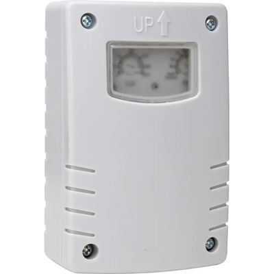 KOPP Schemer schakelaar - Wit - 1-9 uur timer - IP44 KOPP Schemer schakelaar - Wit - 1-9 uur timer - IP44