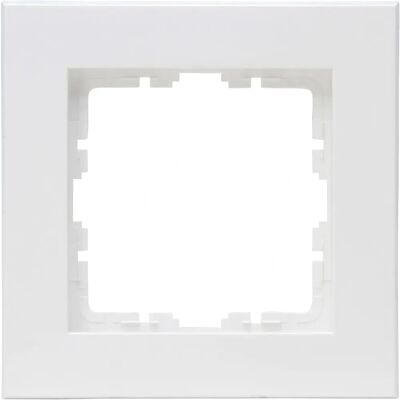 Kopp - HK07 puro - 1-Gang - White - Wall plate Kopp - HK07 puro - 1-Gang - White - Wall plate
