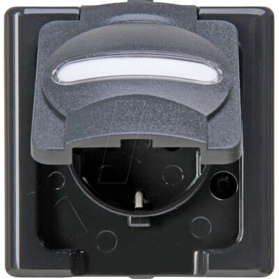 Kopp 103315007 Enchufe de contacto protector azul eléctrico - IP44 Kopp 103315007 Enchufe de contacto protector azul eléctrico - IP44