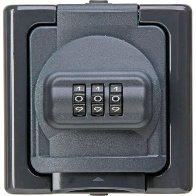 Kopp Blue Electric - Enchufe de protección con cerradura de combinación - Toma de corriente Kopp Blue Electric - Enchufe de protección con cerradura de combinación - Toma de corriente