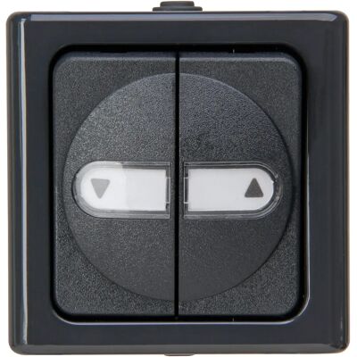 Kopp APWG Blue Electric 5615.1500.5 Schalter - Feuchtraum, Anthrazit Kopp APWG Blue Electric 5615.1500.5 Schalter - Feuchtraum, Anthrazit