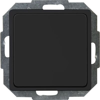 Kopp Elektrotechnik 334350084 Wandplaat - Schakelaarafdekking - Zwart Kopp Elektrotechnik 334350084 Wandplaat - Schakelaarafdekking - Zwart