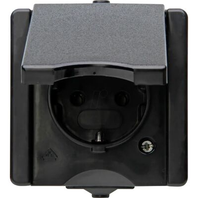 Conector eléctrico impermeable ProAQA - IP44 - Negro Conector eléctrico impermeable ProAQA - IP44 - Negro