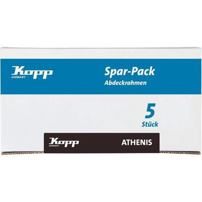 Kopp 402629108 - Cornice copertura doppia - 5 pezzi Kopp 402629108 - Cornice copertura doppia - 5 pezzi